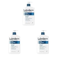 Lubriderm Daily Moisture Hydrating Body and Hand Lotion with Vitamin B5, Non-Greasy, 16 fl. oz (Pack of 3)