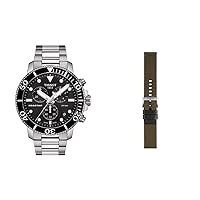 Tissot Mens Seastar 660/1000 Stainless Steel Casual Watch Grey