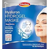 Hyaluron Hydrogel facce mask with mega booster 2ct. Made in Germany