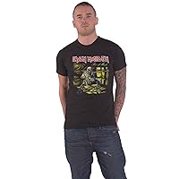 Men's Iron Maiden Piece of Mind Short Sleeve T-Shirt X-Large Black