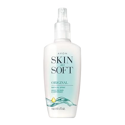 Avon Skin So Soft Original Bath Oil Spray with Pump - 5 Fl Oz - Avon Skin So Soft Bath Oil with Pump - 1 Pack