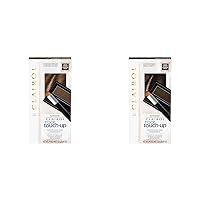 Clairol Root Touch-Up Concealing Powder, Medium Brown 0.07 Ounce & Dark Brown Hair Color, 0.07 Ounce Each