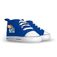 BabyFanatic Prewalkers - NCAA Kansas Jayhawks - Officially Licensed Baby Shoes