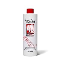 Salon Care 40 Volume Creme Developer 16 Oz