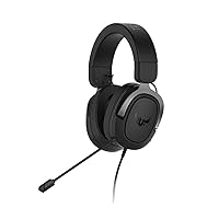 ASUS TUF H3 Gaming Headset H3 – Discord, TeamSpeak Certified |7.1 Surround Sound | Gaming Headphones with Boom Microphone for PC, Playstation 4, Nintendo Switch, Xbox One, Mobile Devices (Renewed)