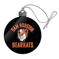 Sam Houston State University Bearkats Acrylic Christmas Tree Holiday Ornament