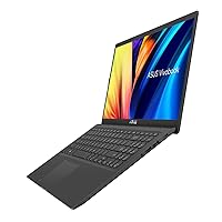 Asus VivoBook 15 in Black Intel Quad Core i5 up to 4.2Ghz 15.6in FHD Intel UHD Graphics 8GB RAM 256GB SSD HDMI Cam Win 11 (F1500 – Renewed)
