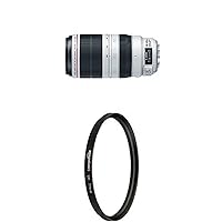 Canon EF 100-400mm f/4.5-5.6L IS II USM Lens with UV Protection Lens Filter - 77 mm