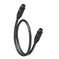 Regatta Processing NMEA 2000 (N2K) 0.25 Meter (10 inch) Male-Male Gender Changing Cable for Lowrance Simrad B&G Navico & Garmin Networks