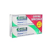 Gum Original White Toothpaste 2 x 75ml