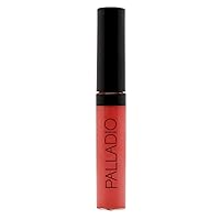 Palladio Lip Gloss, Pure Natural, Non-Sticky Lip Gloss, Contains Vitamin E and Aloe, Offers Intense Color and Moisturization, Minimizes Lip Wrinkles, Softens Lips with Beautiful Shiny Finish