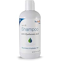 Hyalogic Moisturizing Shampoo, 10 fl oz - Hyaluronic Acid (HA), Daily Cleansing, Hydrating, Detangling, Purifying Shampoo for All Hair Types