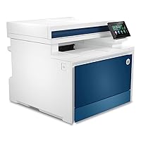 Color LaserJet Pro MFP 4301fdw Wireless Printer, Print, scan, copy, fax, Fast speeds, Easy setup, Mobile printing, Advanced security, Best for small teams, Instant Ink eligible