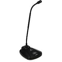 Audix USB12 Plug and Play USB Zoom Microphone for Mac/PC with 12-inch Gooseneck Mic - Black