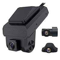 4G LTE Dash Cam with GPS, DMS Function, WiFi Hotspot, and 3-Way AHD 1080P Cameras for High-Definition Recording and Remote Monitoring (ADD 128G Card)