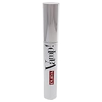 PUPA Milano Vamp! Exceptional Volume Mascara 100 Black - Instant Lash Boost for Amazing Volume and Length - Coat Eyelashes in Pigmented, Long-Lasting Product - Hypoallergenic Formula - 0.183 oz