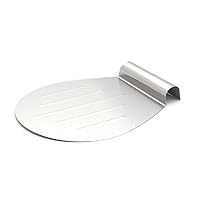 10.8“ Round Stainless Steel Pizza Spatula Peel Shovel Turner Cake Lifter Tray Pan Baking Tool