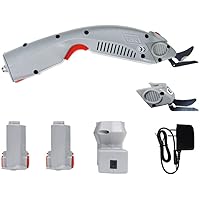 MXBAOHENG Electric Rotary Cutter Cordless Fabric Scissor Rechargeable  Shears Round Knife Cutting Machine for