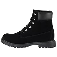 Lugz Mens Rucker Hi Lace Up Casual Boots Ankle - Black