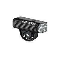 Lezyne Macro Drive 1400+ Bicycle Front Light, 1400 Lumens, White LED, Road, Mountain, Gravel Bike, USB-C Rechargeable