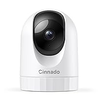 Security Camera Indoor-2K 360° WiFi Cameras for Home Security，Pet/Dog/Baby Camera with Phone app, 2-Way Audio, Night Vision, 24/7 SD Card Storage, Works with Alexa & Google Home (2.4Ghz)-D1