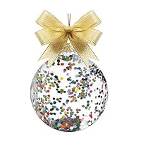 Autom Glass Ornament - Confetti (Pack of 6)