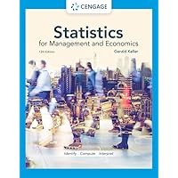 Statistics for Management and Economics (MindTap Course List) Statistics for Management and Economics (MindTap Course List) Paperback