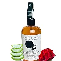 Aloe Rose Detangler, Rose Water For Hair,Aloe Vera Hair Spray