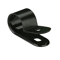 Install Bay BCC12 1/2-Inch Cable Clamp, Black (100-Pack)