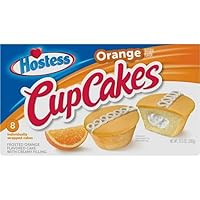 Hostess Orange Cupcakes 13.5 oz (Pack of 4)