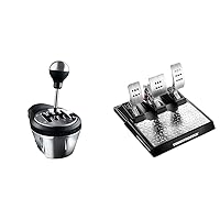 THRUSTMASTER TH8A Gear Shifter T-LCM Pedals Bundle (Compatible with Playstation, XBOX & PC)