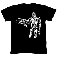 Terminator Shirt Boom Adult Black Tee T-Shirt
