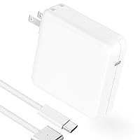 Charger for MacBook Pro 14 16 inch 2022 2021 M2 M1, 2022 2023 M2 MacBook Air 13 15 inch, 96W / 70W USB C Power Adapter, 6.6FT USB C to 3 Braided Cable, Powerful Connect, Original Quality, Not for M3