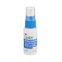 3m Cavilon No-Sting Barrier Film, Gentler Way to Protect Skin From Body Fluids, Adhesives, and Friction, Alcohol Free Barrier Film, Hypoallergenic and Latex Free, 28 ml Pump Spray