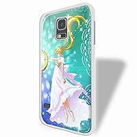 Sailor Moon and Princess Serenity for Iphone and Samsung Galaxy Case (Samsung Galaxy S5 White)