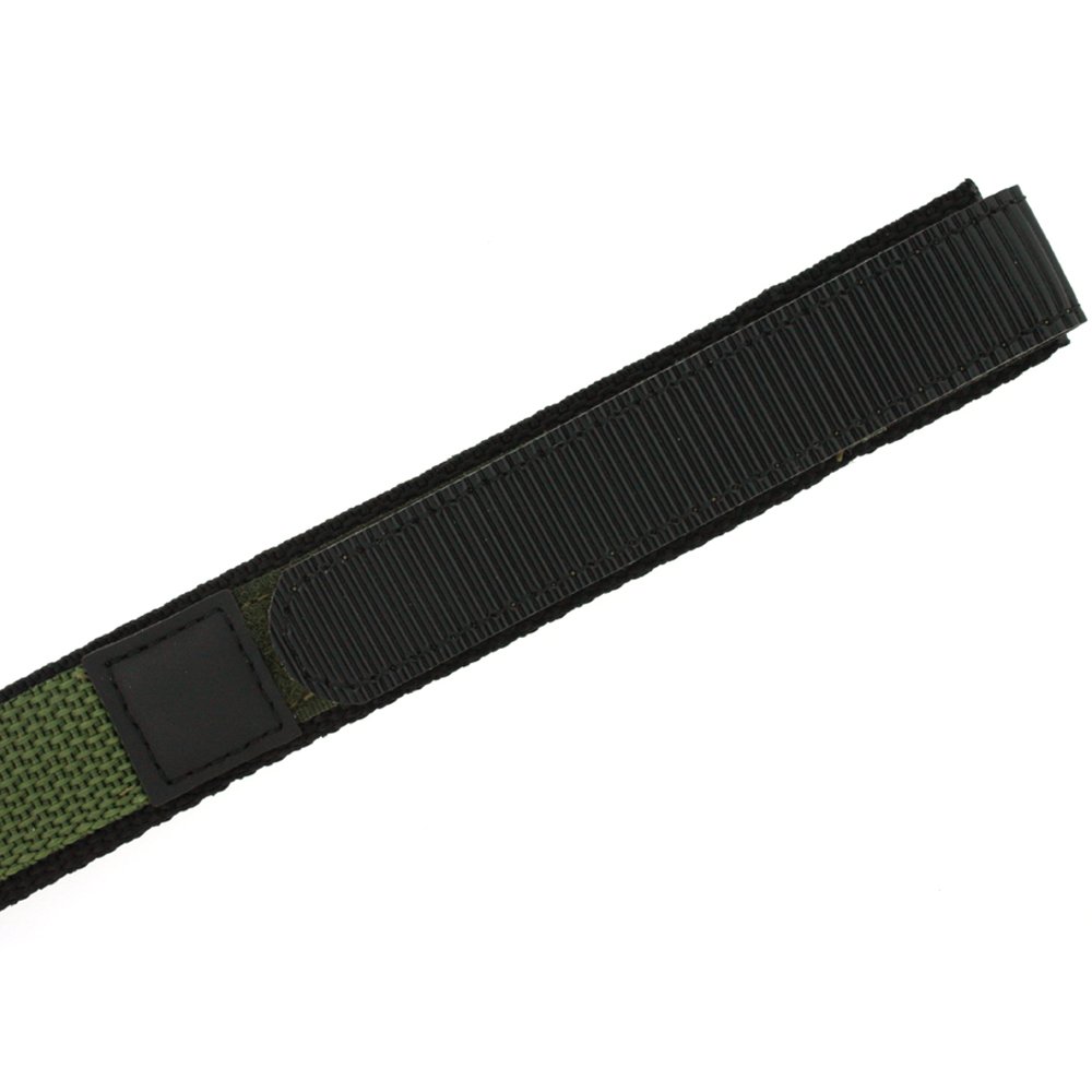 Tech Swiss Watch Band Nylon One Piece Wrap Sport Strap Military Adjustable Hook and Loop 22mm