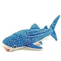 カロラータ ジンベエザメ ぬいぐるみ (Sサイズ/やさしい手触り) リアル サメ 海の生き物 動物 おもちゃ お人形 ギフト プレゼント 誕生日 (検針2度済み)
