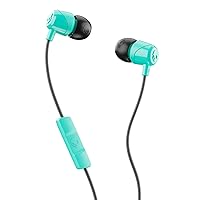 Skullcandy Jib In-Ear Wired Earbuds, Noise Isolating, Microphone, Works with Bluetooth Devices and Computers - Miami