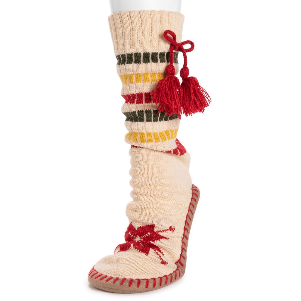 MUK LUKS Women's 50th Anniversary Slipper Socks