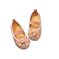 Baby Sandals Boy Soft Bottom Girls' Princess Shoes With Bow With Sequins Butterfly Knot Toddler Shoes 15 M To 6 Years