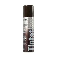 Kiss Tintation Temporary Hair Color Spray, 2.82 Ounce (Darkest Brown)