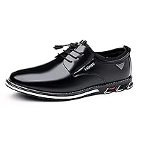 Mens Casual Shoes Flat Lace-up Wedding Dress Shoes Business Office Comfort Loafers Fashion Walking Driving Sneakers