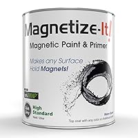 Magnetic Paint & Primer (Water Based) - High Standard Yield 32oz, MIHYD-1547