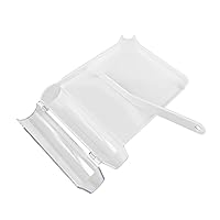 Right Hand Pill Counting Tray with Spatula (White - L Shape)