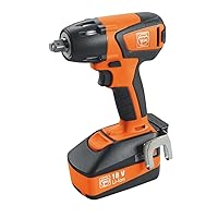 Fein ASCD 18-300 W2 Cordless Impact Wrench/Driver for Metric Screw Applications up to M18 with Brushless Motor and 6 Torque Settings - 18 V, 6 Ah Battery capacity, MultiVolt - 71150661090