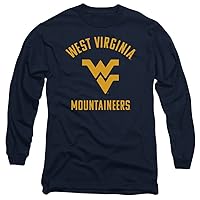 West Virginia University Official Mountaineers Logo Unisex Adult Long-Sleeve T Shirt
