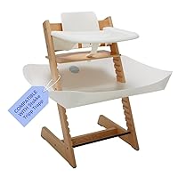 Food Catcher - Compatible with Stokke Tripp Trapp High Chair - Highchair Sold Separately - Baby & Toddler Food & Mess Catcher - Under High Chair Accessory - Baby Feeding Essentials