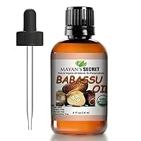 4oz Organic Babassu Oil for Hair - Rich in Antioxidants and Moisturizing Properties for Hair and Skin
