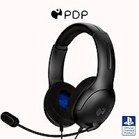 PDP Gaming LVL40 Wired Stereo Headset With Noise Cancelling Microphone: Black - PS5/PS4 PDP Gaming LVL40 Wired Stereo Headset With Noise Cancelling Microphone: Black - PS5/PS4 PlayStation Xbox