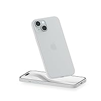 PEEL Original Super Thin Case Compatible with iPhone 15 (Ice) - Ultra Slim, Sleek Minimalist Design, Branding Free - Protects & Showcases Your Device